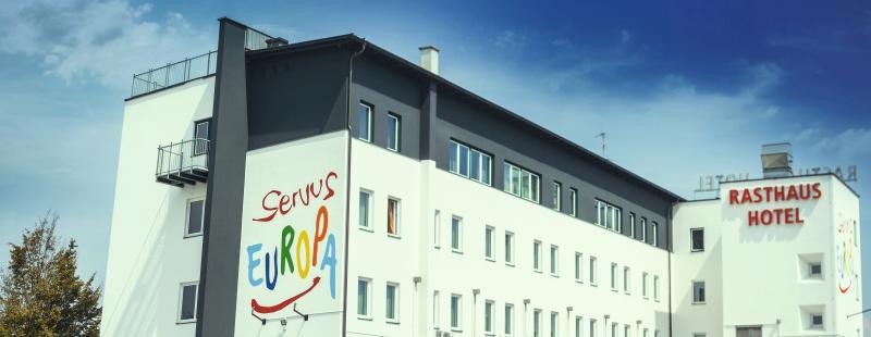 Hotel Servus Europa Suben エクステリア 写真